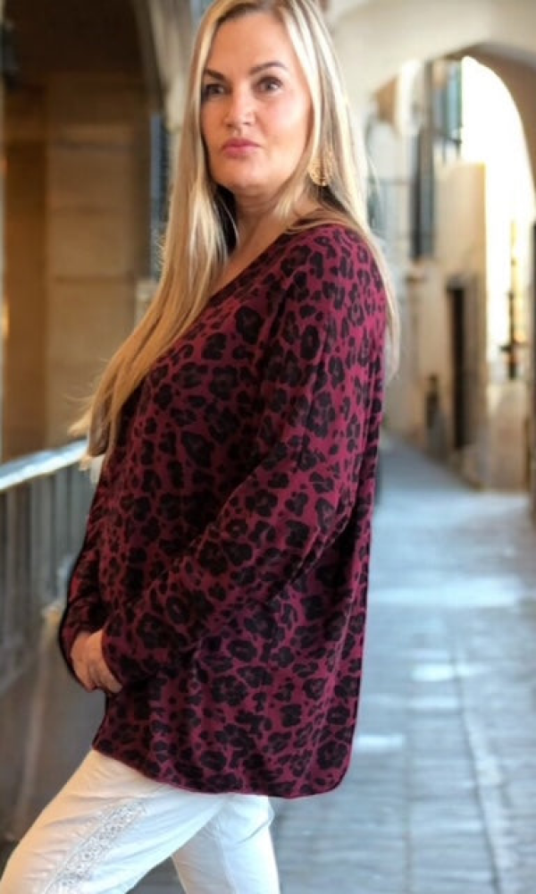 Leo kuosinen neule - Puserot