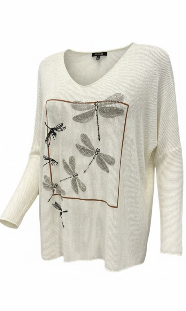 Valkoinen sudenkorentopusero yhdistettynä farkkuihin – tyylikäs arkiasu