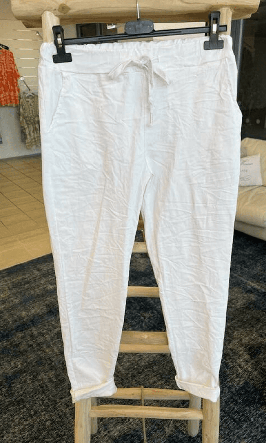 Valkoiset housut - Housut
